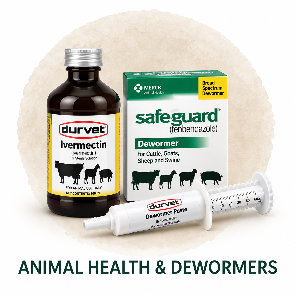 ANIMAL HEALTH & DEWORMERS